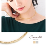 ネックレス メタル チョーカー | CREAM-DOT | 詳細画像1