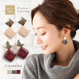 金属アレルギー対応 選べる ピアス | CREAM-DOT | 詳細画像1
