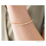 テニスブレスレット ゴールド シルバー | CREAM-DOT | 詳細画像13 