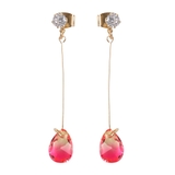 S:ピンク | ピアス ドロップ 涙 | CREAM-DOT