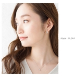 ティアドロップピアス 多面カットピアス ハート型ピアス | CREAM-DOT | 詳細画像2 