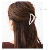 バンスクリップ ヘアクリップ シンプル | CREAM-DOT | 詳細画像6 