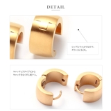 ステンレス製 ピアス フープピアス | CREAM-DOT | 詳細画像4 