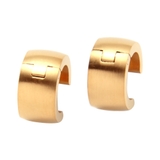 ゴールド | ステンレス製 ピアス フープピアス | CREAM-DOT