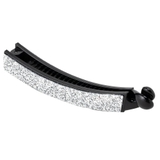 シルバー | バナナクリップ しっかり留まる ヘアクリップ | CREAM-DOT