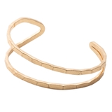 B：ゴールド | 選べる2タイプ バングル 金属アレルギー | CREAM-DOT