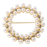 ゴールド | ブローチ フォーマル 卒業式 | CREAM-DOT