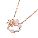 ピンクゴールド | ネックレス レディース ショート | CREAM-DOT