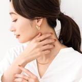ピアス 大ぶりピアス チタンポスト | CREAM-DOT | 詳細画像2