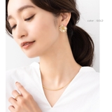 ピアス 大ぶりピアス チタンポスト | CREAM-DOT | 詳細画像9