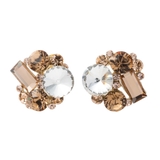 ベージュクリア | ピアス チタンポスト 低アレルギー | CREAM-DOT