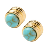 ターコイズ | 穴不要 ピアス見え マグネットイヤリング | CREAM-DOT