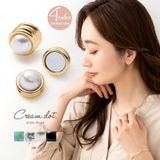 穴不要 ピアス見え マグネットイヤリング | CREAM-DOT | 詳細画像1 