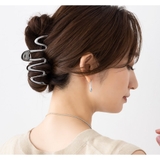 ヘアクリップ ブラックカラー 大きめ | CREAM-DOT | 詳細画像7