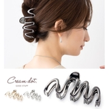 ヘアクリップ ブラックカラー 大きめ | CREAM-DOT | 詳細画像1