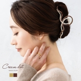 バンスクリップ ヘアクリップ レディース | CREAM-DOT | 詳細画像1