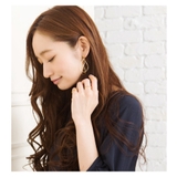 選べるピアス イヤリング ダブルドロップ | CREAM-DOT | 詳細画像8