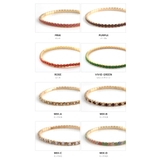 テニスブレスレット レディース ゴールド | CREAM-DOT | 詳細画像4 