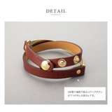 ブレスレット リアルレザー 牛革 | CREAM-DOT | 詳細画像8