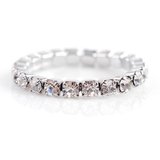 クリアー | テニスリング 指輪 レディース | CREAM-DOT