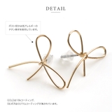ピアス 18kコーティング チタンポスト | CREAM-DOT | 詳細画像4 