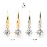 選べる4タイプ ピアス フックピアス | CREAM-DOT | 詳細画像3