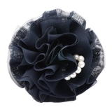 ネイビー | コサージュ パール フォーマル | CREAM-DOT