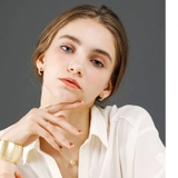 パヴェ ピアス イヤリング | CREAM-DOT | 詳細画像14