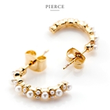 パヴェ ピアス イヤリング | CREAM-DOT | 詳細画像5