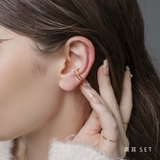 イヤーカフ 金属アレルギー ニッケルフリー | CREAM-DOT | 詳細画像1 