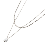 シルバー | 金属アレルギー対応 2点セット ネックレス | CREAM-DOT