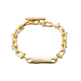 ゴールド | 金属アレルギー対応 ブレスレット ニッケルフリー | CREAM-DOT