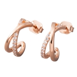 ピンクゴールド | 金属アレルギー対応 ピアス ニッケルフリー | CREAM-DOT