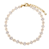ゴールド | 金属アレルギー対応 ブレスレット ニッケルフリー | CREAM-DOT