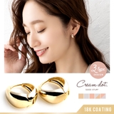ピアス フープピアス 金属アレルギー | CREAM-DOT | 詳細画像1 