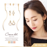 選べる イヤリング ピアス | CREAM-DOT | 詳細画像1
