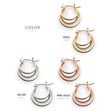 ピアス フープピアス 金属アレルギー | CREAM-DOT | 詳細画像4 