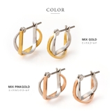 ピアス フープピアス チタンポスト | CREAM-DOT | 詳細画像5 