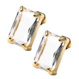 クリア | 選べる イヤリング ピアス | CREAM-DOT