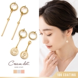 イヤリング フープイヤリング 金属アレルギー | CREAM-DOT | 詳細画像1 