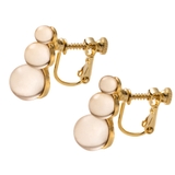 ベージュ | 金属アレルギー対応 選べる ピアス | CREAM-DOT