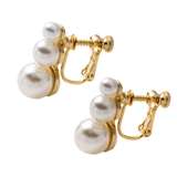 パール | 金属アレルギー対応 選べる ピアス | CREAM-DOT