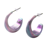 パープル | ピアス チタンポスト 低アレルギー | CREAM-DOT