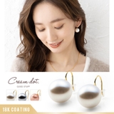 ピアス フックピアス 金属アレルギー | CREAM-DOT | 詳細画像1