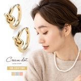 ピアス フープピアス 金属アレルギー | CREAM-DOT | 詳細画像1 