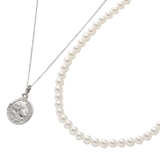 シルバー | 2点セット ネックレス 金属アレルギー | CREAM-DOT