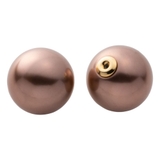 A:ブロンズゴールド | ピアスキャッチ 金属アレルギー ニッケルフリー | CREAM-DOT