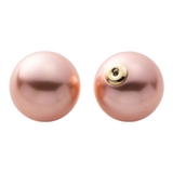 A:ピンクゴールド | ピアスキャッチ 金属アレルギー ニッケルフリー | CREAM-DOT