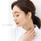 イヤリング フープイヤリング 金属アレルギー | CREAM-DOT | 詳細画像14
