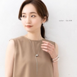 ラリエット ロングネックレス 金属アレルギー | CREAM-DOT | 詳細画像11 